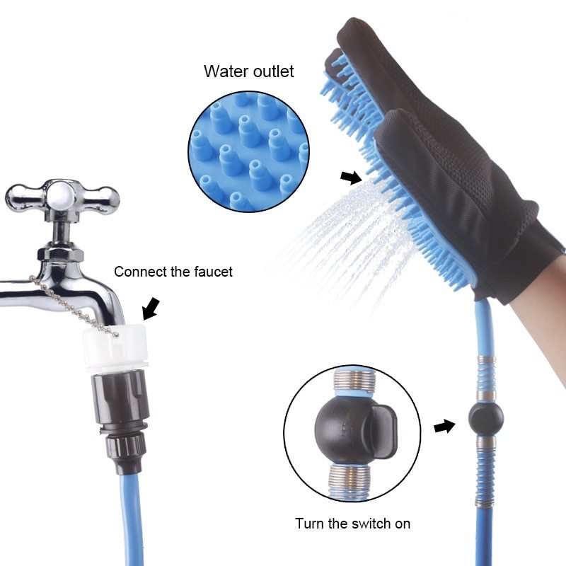 Heavy Duty Hand Jet Washing Brush