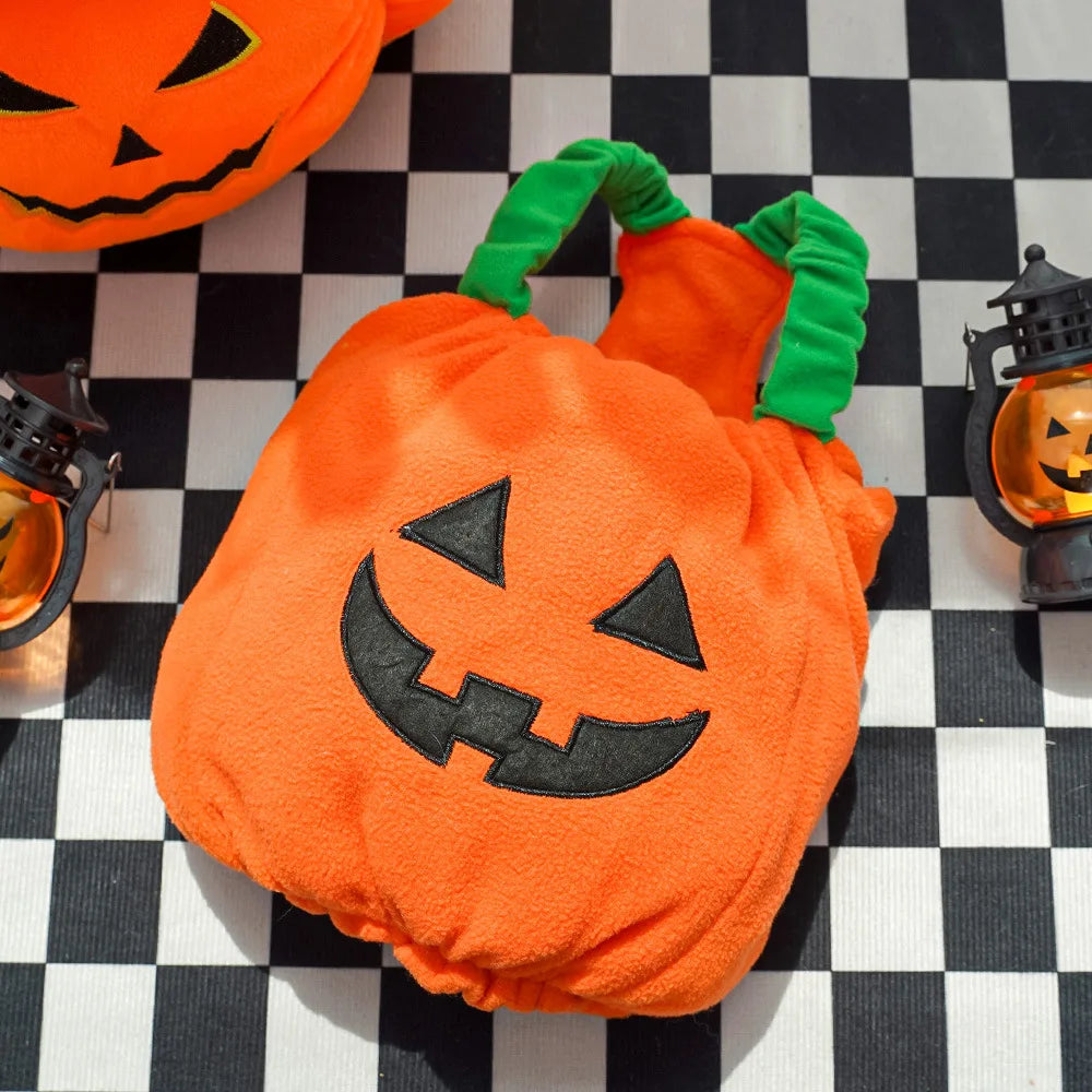 Fun and Fashionable Pet Halloween pumpkin Costume