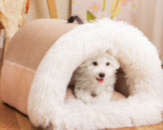Luxury Winter Fur Pet Carrier