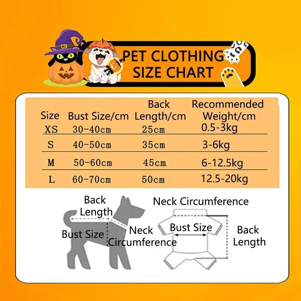 Fun and Fashionable Pet Halloween pumpkin Costume