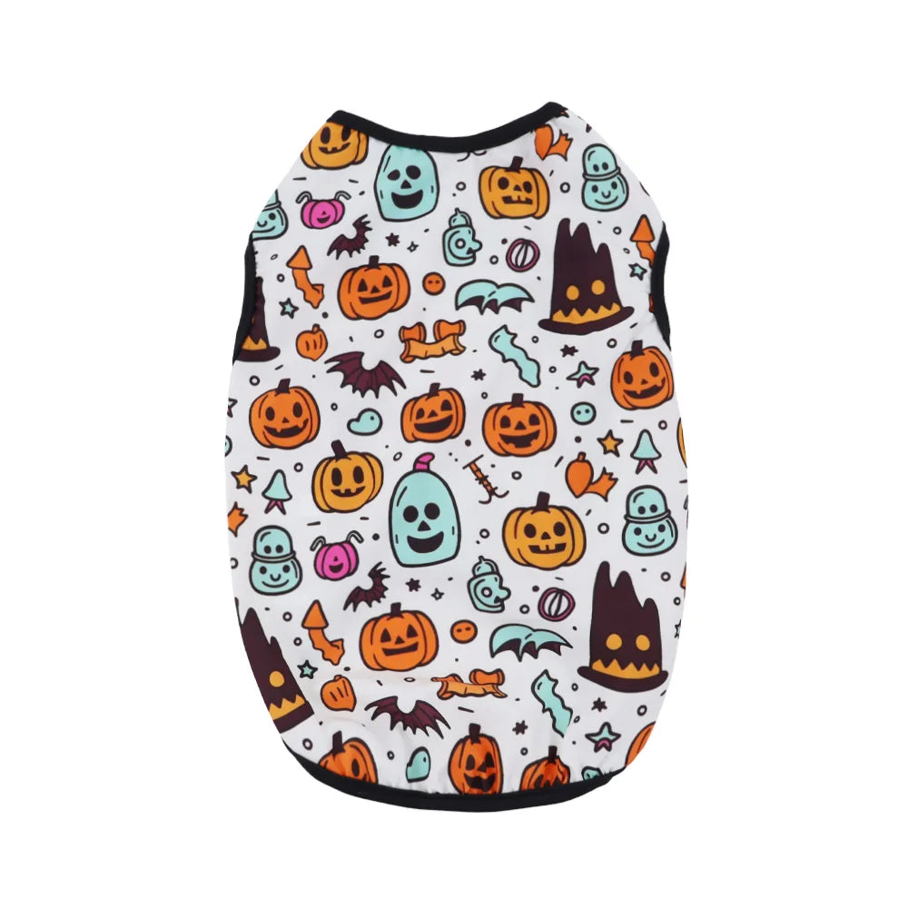 Halloween Pet vest. Dog or Cat Halloween sleeveless vest