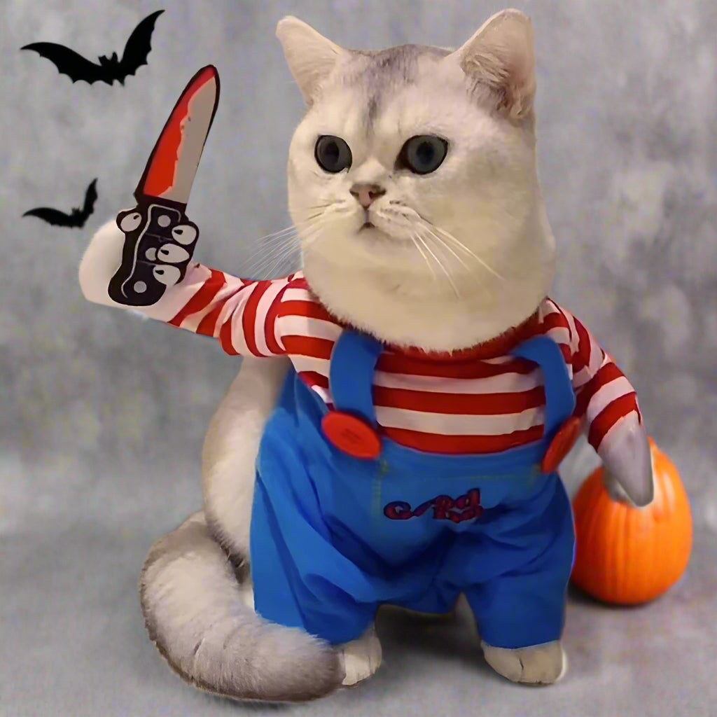 Hilarious Horror Cat and Dog Halloween Costume