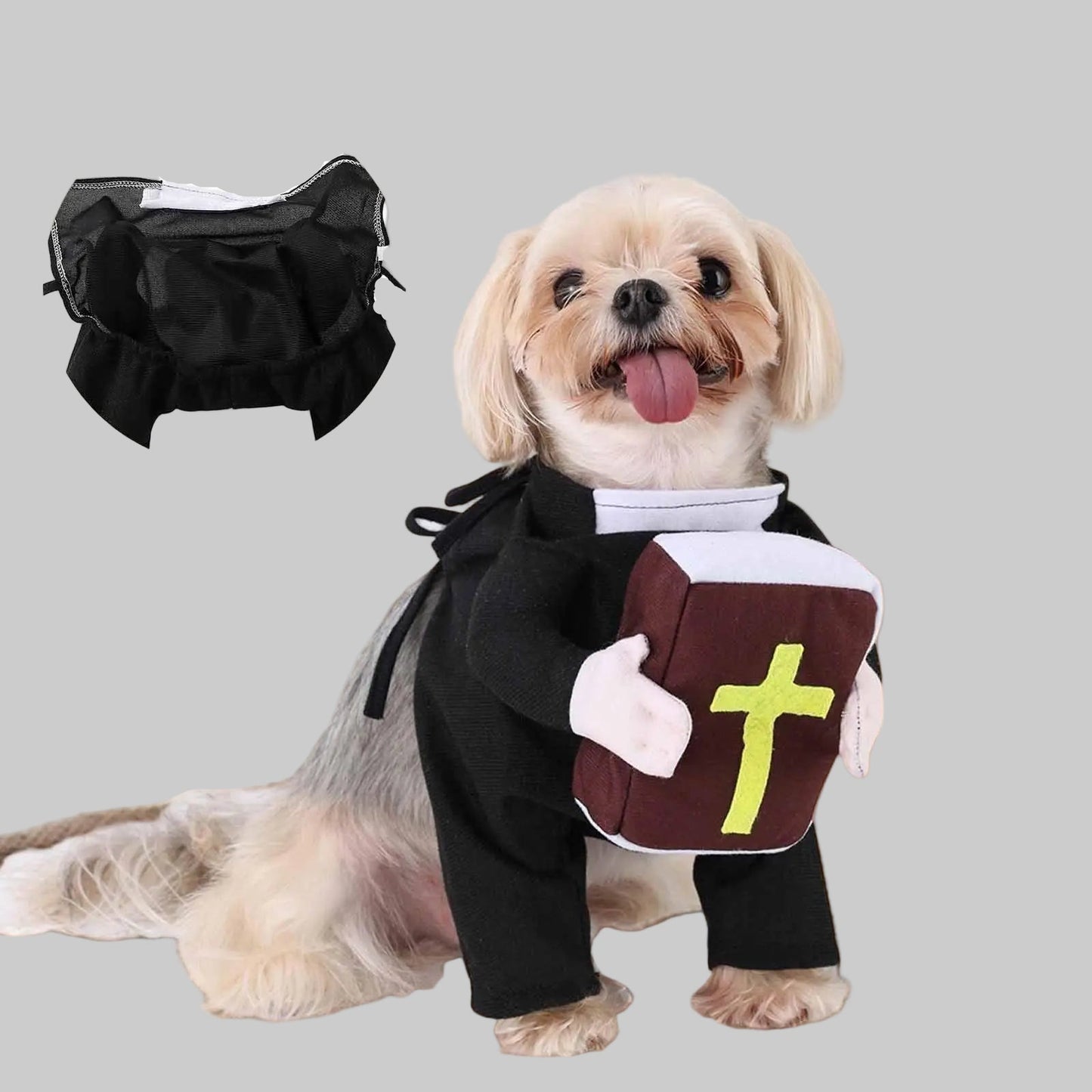 Halloween Pet Costume, Dog and Cat Nun costume