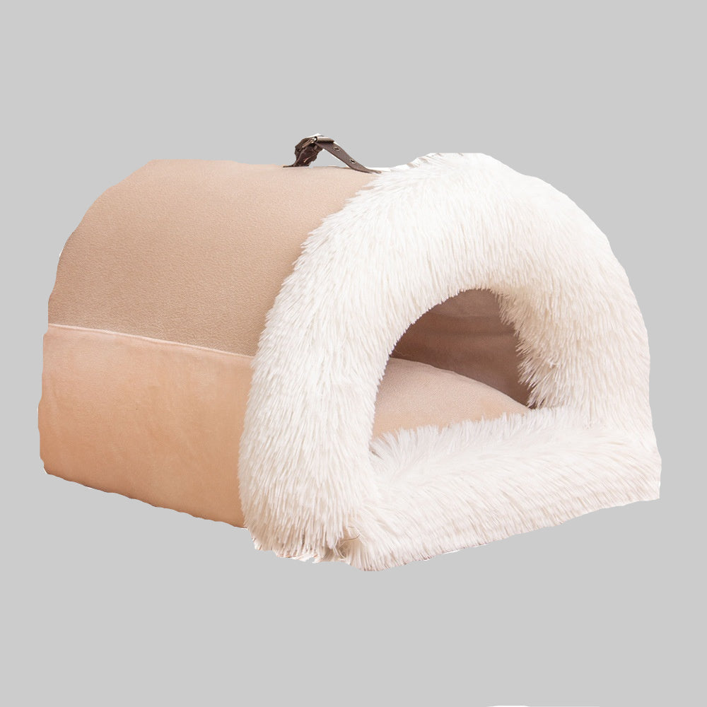 Luxury Winter Fur Pet Carrier