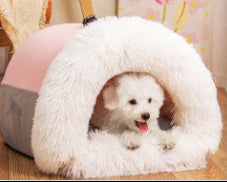 Luxury Winter Fur Pet Carrier